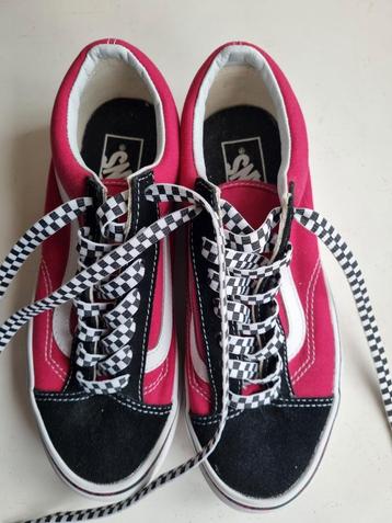 Vans Style 36, old school, sneaker, mt 37, roze/zwart/ wit beschikbaar voor biedingen