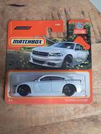 Matchbox '18 Dodge Charger wit nieuw in verpakking, Ophalen of Verzenden, Nieuw, Auto