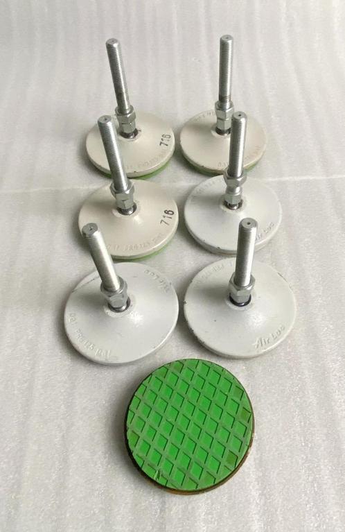 Airloc Verstelbare levelers, machinevoeten, nivelleringsvo, Doe-het-zelf en Verbouw, Metalen, Zo goed als nieuw, IJzer, Ophalen of Verzenden