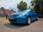 Peugeot 307 2.0 16V CC 2004 Blauw, Auto's, Peugeot, Voorwielaandrijving, 74 €/maand, 4 cilinders, Cabriolet