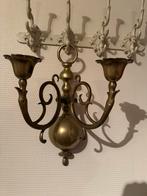Koperen /bronzen wandkandelaar, Antiek en Kunst, Antiek | Kandelaars, Ophalen of Verzenden, Koper of Brons
