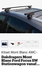Mont Blanc Dakdragers Ford Focus SW 2018+, Auto diversen, Dakdragers, Ophalen, Zo goed als nieuw