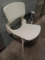 Douchestoel, Huis en Inrichting, Ophalen, Kunststof, Gebruikt, Wit