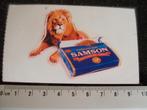 sticker Niemeyer samson halfzware shag logo leeuw uitgesnede, Verzenden, Zo goed als nieuw, Merk