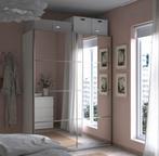 IKEA PAX Kast - 150x66x201 - Spiegeldeuren - AL GEDEMONTEERD, Ophalen, Zo goed als nieuw, 50 tot 75 cm, 200 cm of meer