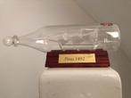 Zeilschip van Columbus in fles, Ophalen of Verzenden, Zo goed als nieuw, Groter dan 1:32