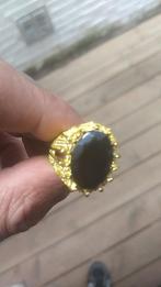 Goude ring, Sieraden, Tassen en Uiterlijk, Ringen, Ophalen, Zo goed als nieuw, Dame, Goud