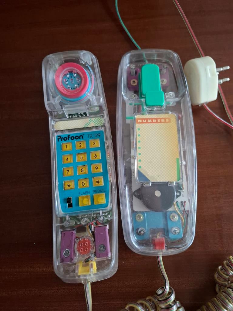 Transparante Profoon (vaste) telefoon TX 129, Ophalen of Verzenden, Zo goed als nieuw