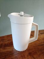 Vintage Tupperware Kan met Deksel, Ophalen of Verzenden, Gebruikt, Wit, Beker of Kan