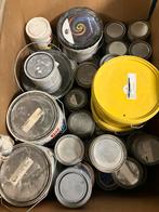 Diverse resten verf en latex, Doe-het-zelf en Verbouw, Verf, Beits en Lak, Ophalen, Gebruikt, Overige kleuren