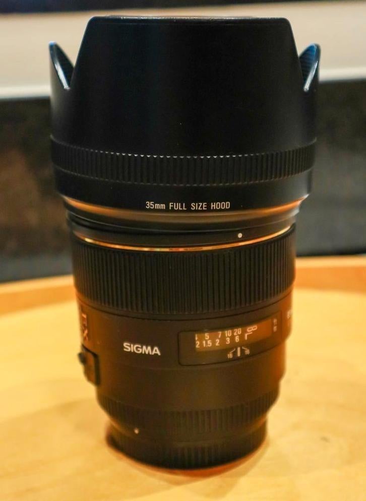 Sigma 85mm f 1.4 ex dg hsm canon ef fit, Audio, Tv en Foto, Fotografie | Lenzen en Objectieven, Ophalen, Overige typen