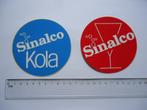 sticker SINALCO kola cola fris drank retro vitage merk, Verzamelen, Stickers, Verzenden