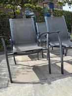 Stapelstoelen Bellagio 4 stuks, Tuin en Terras, Ophalen, Zo goed als nieuw, Aluminium