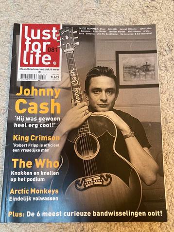 LUST FOR LIFE King Crimson JOHNNY CASH Arctic Monkeys GHOST beschikbaar voor biedingen