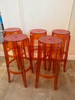 Nog drie Kartell Charles Ghost Kruk - Philippe Starck Design, Kunststof, Gebruikt, 60 tot 90 cm, Ophalen of Verzenden