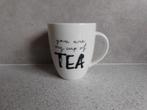Mok 300 ml. Wit You are my cup of tea VT Wonen, Huis en Inrichting, Keuken | Servies, Ophalen of Verzenden, Zo goed als nieuw