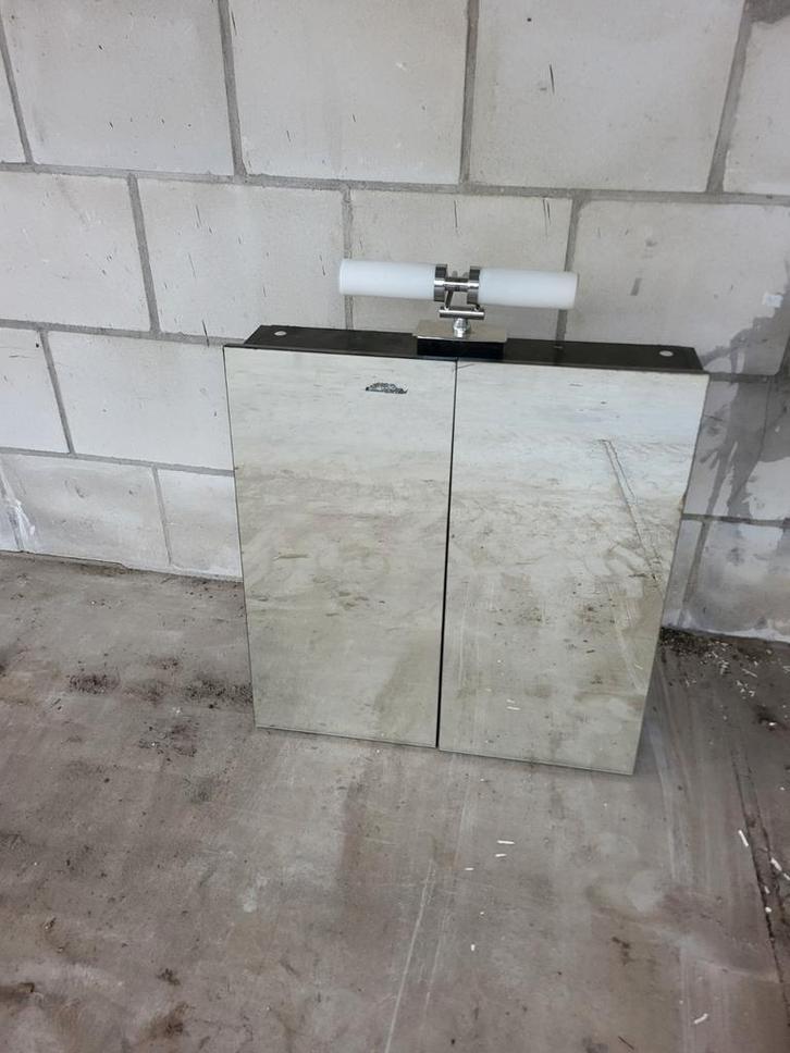 Spiegelkast voor badkamer, Huis en Inrichting, Badkamer | Badkamermeubels, Gebruikt, Spiegelkast, Minder dan 100 cm, Minder dan 50 cm