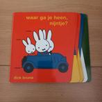 Nieuw kartonnen boekje Waar ga je heen, Nijntje Dick Bruna, Ophalen of Verzenden, Nieuw, Dick Bruna