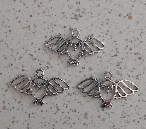 Metalen uil bedel "nieuw", Hobby en Vrije tijd, Kralen en Sieraden maken, Nieuw, Bedel, Ophalen of Verzenden