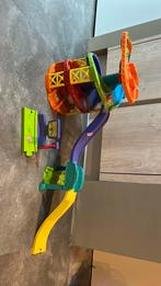 Zoef zoef auto vtech toren en autolift, Kinderen en Baby's, Speelgoed | Vtech, Ophalen of Verzenden, Gebruikt, 2 tot 4 jaar
