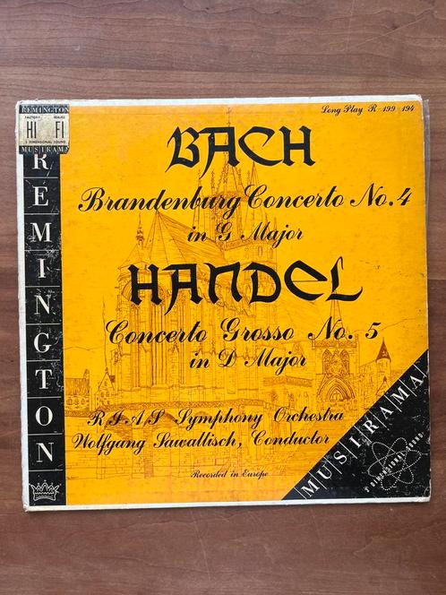 Bach & Handel op Remington – RIAS Symphony, 1950s, Cd's en Dvd's, Cd's | Klassiek, Gebruikt, Overige typen, Barok, Ophalen