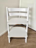 Witte STOKKE Tripp Trapp kinderstoel (triptrap / trip trap), Ophalen, Zo goed als nieuw, Meegroeistoel