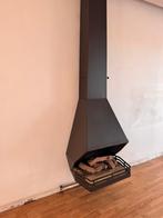 Openhaard met gasblok, Huis en Inrichting, Haarden, Ophalen, Gebruikt, Gashaard