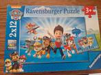 Paw Patrol Puzzels 2x12 Stuks - 3+, Ophalen of Verzenden, 10 tot 50 stukjes, Zo goed als nieuw, 2 tot 4 jaar