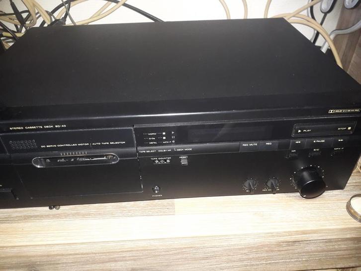 MARANTZ CASETTE DECK, Audio, Tv en Foto, Cassettedecks, Enkel, Marantz, Tiptoetsen, Tape counter, Ophalen of Verzenden