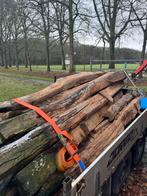 Eiken houten gebinten - gebruikt, Doe-het-zelf en Verbouw, Hout en Planken, Ophalen, Gebruikt, Eiken, Balk