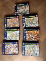Jan van Haasteren 9 puzzels x 1000 stukjes, Hobby en Vrije tijd, Denksport en Puzzels, Ophalen of Verzenden, 500 t/m 1500 stukjes