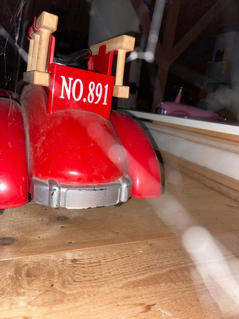 Brandweerauto om op te zitten, Ophalen, Gebruikt, Jongen of Meisje