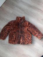 Hema jas maat 110 fluffy bruin, Kinderen en Baby's, Meisje, Ophalen of Verzenden, Zo goed als nieuw, Hema