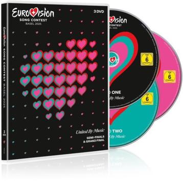  Eurovision Song Contest Basel 2025 (3DVD) GRATIS VERZENDING beschikbaar voor biedingen