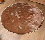 Prachtig vloerkleed Essenza rond dia. 180cm, Bruin, 150 tot 200 cm, Rond, Nieuw