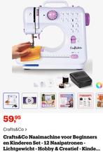 Crafts & Co Naaimachine - Nieuw!, Hobby en Vrije tijd, Naaimachines en Toebehoren, Ophalen, Nieuw, Naaimachine, Overige merken