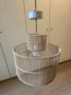 Hanglamp bamboe / riet / rotan, Huis en Inrichting, Ophalen, Zo goed als nieuw, Minder dan 50 cm