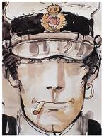 Poster van Corto Maltese ⚓ Hugo Pratt ~ 70 x 50 cm, Ophalen of Verzenden, Overige figuren, Nieuw, Plaatje, Poster of Sticker