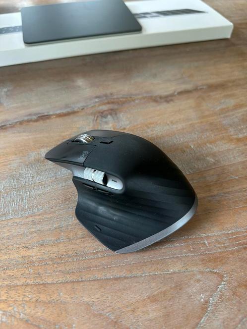 Logitech MX Master 3 for Mac | Space Gray, Computers en Software, Muizen, Gebruikt, Muis, Rechtshandig, Ergonomisch, Ophalen of Verzenden