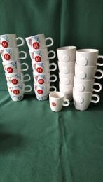 8 Douwe Egberts senseo mokjes creme met creme logo, Ophalen of Verzenden, Nieuw, Overige stijlen, Kop(pen) en/of Schotel(s)
