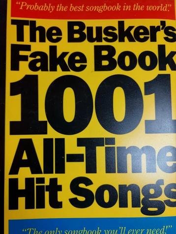 Buskers Fake Book - 1001 All Time Hits - Nieuwstaat beschikbaar voor biedingen