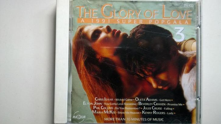 The Glory Of Love 3 (A 1991 Super Popgala), Cd's en Dvd's, Cd's | Verzamelalbums, Zo goed als nieuw, Pop, Ophalen of Verzenden
