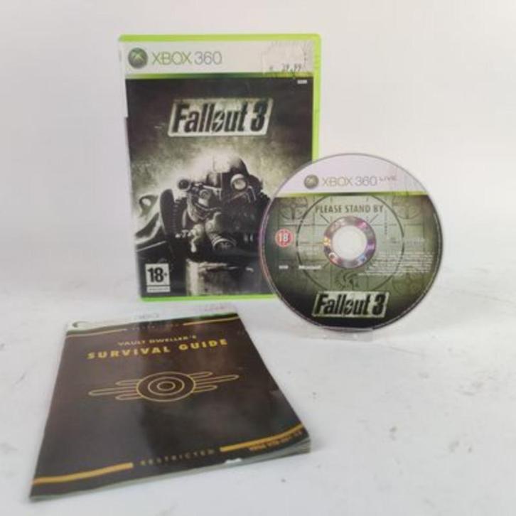 Fallout 3 Xbox 360 || Nu voor maar €4.99!!, Spelcomputers en Games, Games | Xbox 360, Gebruikt, Avontuur en Actie, 1 speler, Vanaf 18 jaar