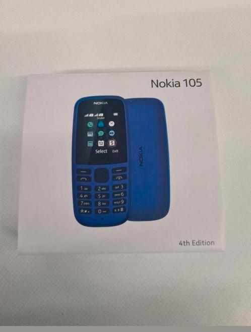Nokia 105, Telecommunicatie, Mobiele telefoons | Nokia, Nieuw, Zwart, Ophalen of Verzenden
