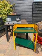 Camping Gasstel met kastje, Ophalen, Gebruikt, Overige