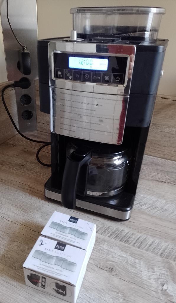Koffiezetapparaat, Witgoed en Apparatuur, Koffiezetapparaten, Gebruikt, Gemalen koffie, Koffiebonen, Koffiemachine, 10 kopjes of meer