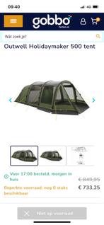 Outwell Holidaymaker 500 opblaasbare tent, Caravans en Kamperen, Zo goed als nieuw
