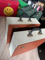 Vintage LP Koffers, Ophalen, Gebruikt, Kunststof, Minder dan 50 cm