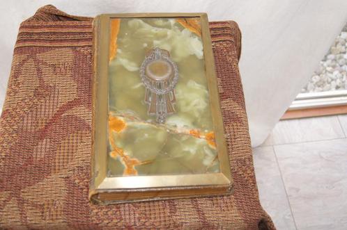 Foto album  met Insigne schildje, Antiek en Kunst, Antiek | Woonaccessoires, Ophalen of Verzenden