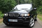 BMW X5 4.6is V8 FULL OPTION UITGEVOERD, PANO, SCHERM, LEDER,, Automaat, Gebruikt, Zwart, Leder